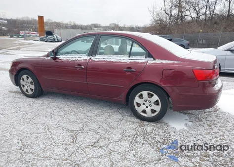 2009 Hyundai Sonata Gls from USA, damaged, VIN 5NPET46C99H411855
